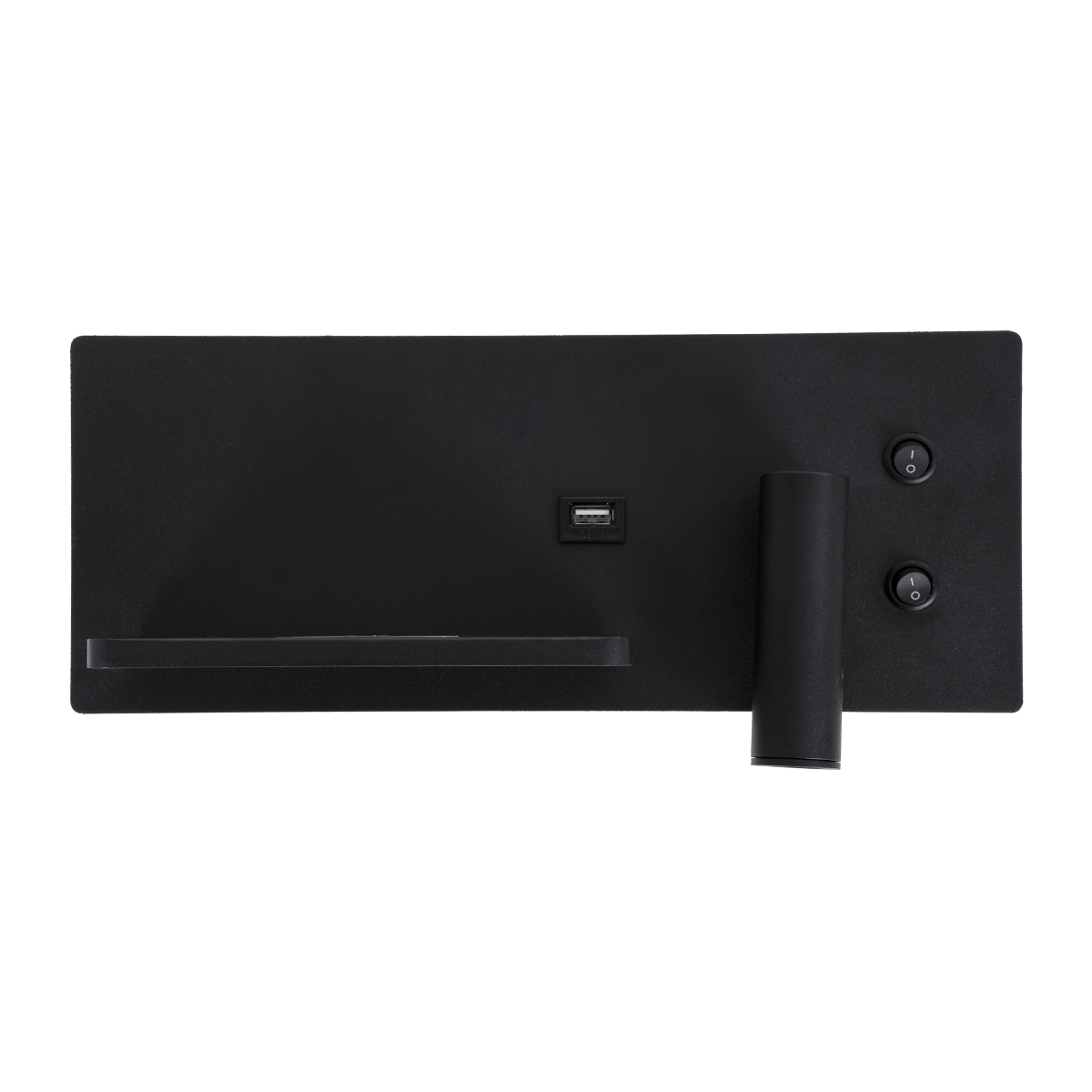 GloboStar® PALADIN 61351 Μοντέρνο Φωτιστικό Τοίχου - Απλίκα Ξενοδοχείου Bed Side LED 6W 720lm 36° AC 220-240V - Reading Light & Κρυφός Φωτισμός - Φορτιστές USB 3A & Wireless 20W - Μ30 x Π11 x Υ12cm - Φυσικό Λευκό 4500K - Μαύρο - Αριστερό 5 GloboStar® PALADIN 61351 Μοντέρνο Φωτιστικό Τοίχου - Απλίκα Ξενοδοχείου Bed Side LED 6W 720lm 36° AC 220-240V - Reading Light & Κρυφός Φωτισμός - Φορτιστές USB 3A & Wireless 20W - Μ30 x Π11 x Υ12cm - Φυσικό Λευκό 4500K - Μαύρο - Αριστερό - Image 3