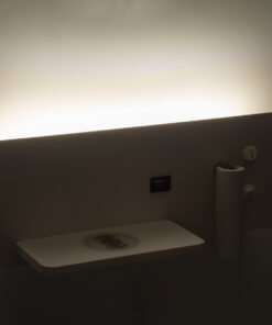 GloboStar® PALADIN 61353 Μοντέρνο Φωτιστικό Τοίχου - Απλίκα Ξενοδοχείου Bed Side LED 6W 720lm 36° AC 220-240V - Reading Light & Κρυφός Φωτισμός - Φορτιστές USB 3A & Wireless 20W - Μ30 x Π11 x Υ12cm - Φυσικό Λευκό 4500K - Λευκό - Αριστερό 27 61353 12