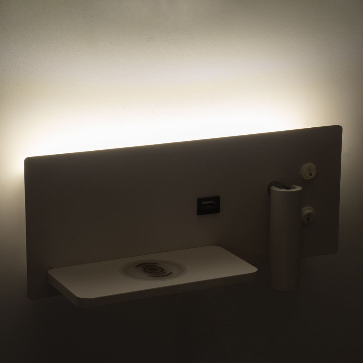 GloboStar® PALADIN 61353 Μοντέρνο Φωτιστικό Τοίχου - Απλίκα Ξενοδοχείου Bed Side LED 6W 720lm 36° AC 220-240V - Reading Light & Κρυφός Φωτισμός - Φορτιστές USB 3A & Wireless 20W - Μ30 x Π11 x Υ12cm - Φυσικό Λευκό 4500K - Λευκό - Αριστερό 14 GloboStar® PALADIN 61353 Μοντέρνο Φωτιστικό Τοίχου - Απλίκα Ξενοδοχείου Bed Side LED 6W 720lm 36° AC 220-240V - Reading Light & Κρυφός Φωτισμός - Φορτιστές USB 3A & Wireless 20W - Μ30 x Π11 x Υ12cm - Φυσικό Λευκό 4500K - Λευκό - Αριστερό - Image 12