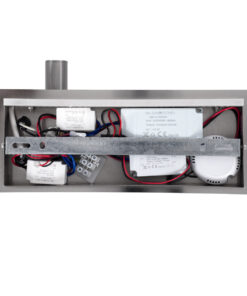 GloboStar® PALADIN 61355 Μοντέρνο Φωτιστικό Τοίχου - Απλίκα Ξενοδοχείου Bed Side LED 6W 720lm 36° AC 220-240V - Reading Light & Κρυφός Φωτισμός - Φορτιστές USB 3A & Wireless 20W - Μ30 x Π11 x Υ12cm - Φυσικό Λευκό 4500K - Νίκελ Βούρτσας - Αριστερό 20 61355 5