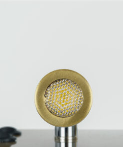 GloboStar® PALADIN 61357 Μοντέρνο Φωτιστικό Τοίχου - Απλίκα Ξενοδοχείου Bed Side LED 6W 720lm 36° AC 220-240V - Reading Light & Κρυφός Φωτισμός - Φορτιστές USB 3A & Wireless 20W - Μ30 x Π11 x Υ12cm - Φυσικό Λευκό 4500K - Χρυσό Βούρτσας - Αριστερό 23 61357 10