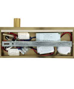 GloboStar® PALADIN 61357 Μοντέρνο Φωτιστικό Τοίχου - Απλίκα Ξενοδοχείου Bed Side LED 6W 720lm 36° AC 220-240V - Reading Light & Κρυφός Φωτισμός - Φορτιστές USB 3A & Wireless 20W - Μ30 x Π11 x Υ12cm - Φυσικό Λευκό 4500K - Χρυσό Βούρτσας - Αριστερό 18 61357 5