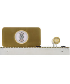 GloboStar® PALADIN 61358 Μοντέρνο Φωτιστικό Τοίχου - Απλίκα Ξενοδοχείου Bed Side LED 6W 720lm 36° AC 220-240V - Reading Light & Κρυφός Φωτισμός - Φορτιστές USB 3A & Wireless 20W - Μ30 x Π11 x Υ12cm - Φυσικό Λευκό 4500K - Χρυσό Βούρτσας - Δεξί 22 61358 6