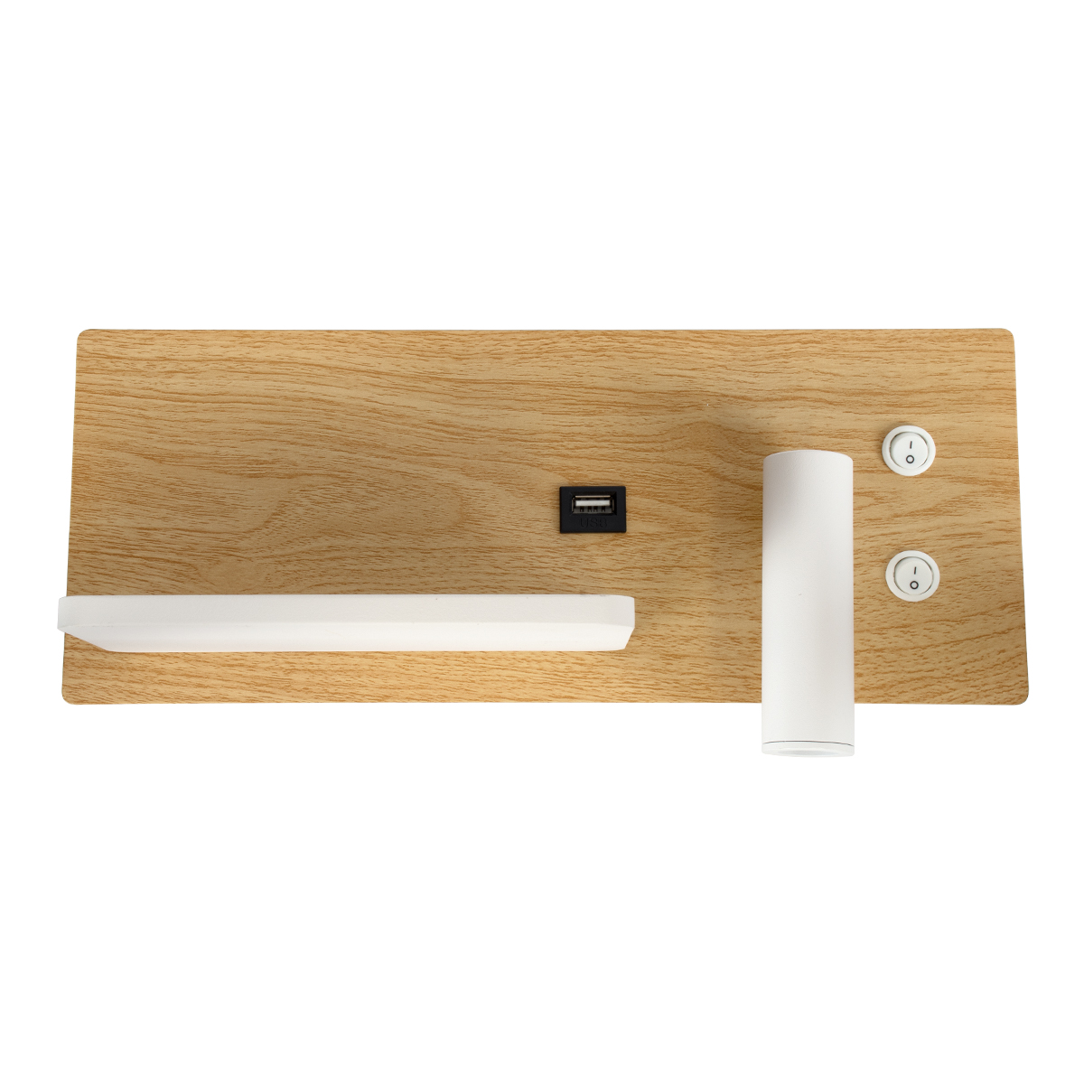 GloboStar® PALADIN 61359 Μοντέρνο Φωτιστικό Τοίχου - Απλίκα Ξενοδοχείου Bed Side LED 6W 720lm 36° AC 220-240V - Reading Light & Κρυφός Φωτισμός - Φορτιστές USB 3A & Wireless 20W - Μ30 x Π11 x Υ12cm - Φυσικό Λευκό 4500K - Ξύλο & Λευκό - Αριστερό 5 GloboStar® PALADIN 61359 Μοντέρνο Φωτιστικό Τοίχου - Απλίκα Ξενοδοχείου Bed Side LED 6W 720lm 36° AC 220-240V - Reading Light & Κρυφός Φωτισμός - Φορτιστές USB 3A & Wireless 20W - Μ30 x Π11 x Υ12cm - Φυσικό Λευκό 4500K - Ξύλο & Λευκό - Αριστερό - Image 3