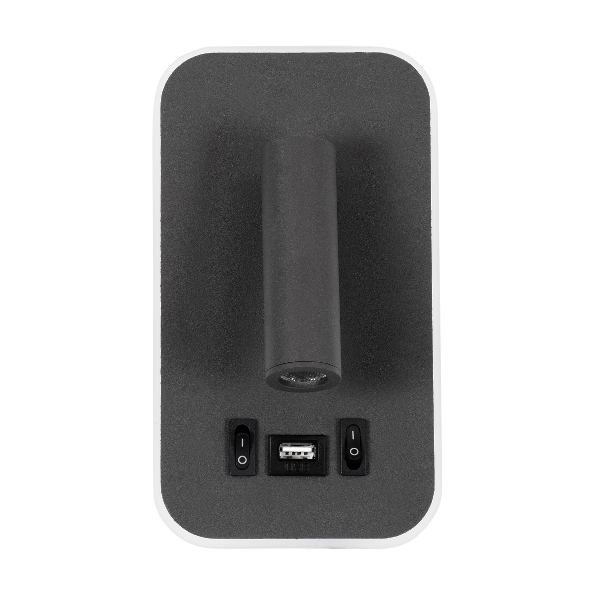 GLOBOSTAR® LADY-O 61365 Μοντέρνο Φωτιστικό Τοίχου - Απλίκα Ξενοδοχείου Reading Light με Φορτιστή USB 3A LED 10W 1000lm 36° & 360° AC 220-240V IP20 Φυσικό Λευκό 4500K - Bridgelux COB Chip & TÜV SÜD Driver - Γκρι Ανθρακί Ματ - Μ10.5 x Π10 x Υ18.5cm - 3 Χρόνια Εγγύηση 5 GLOBOSTAR® LADY-O 61365 Μοντέρνο Φωτιστικό Τοίχου - Απλίκα Ξενοδοχείου Reading Light με Φορτιστή USB 3A LED 10W 1000lm 36° & 360° AC 220-240V IP20 Φυσικό Λευκό 4500K - Bridgelux COB Chip & TÜV SÜD Driver - Γκρι Ανθρακί Ματ - Μ10.5 x Π10 x Υ18.5cm - 3 Χρόνια Εγγύηση - Image 3