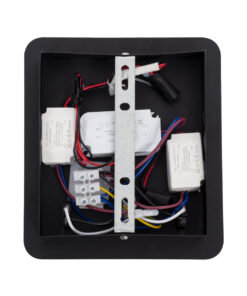 GloboStar® IBIS 61367 Μοντέρνο Φωτιστικό Τοίχου - Απλίκα Ξενοδοχείου Bed Side LED 10W 1100lm 36° & 360° AC 220-240V - Reading Light & Up/Down Light - Φορτιστής USB 3A - Μ10 x Π6.1 x Υ18cm - Φυσικό Λευκό 4500K - Μαύρο 20 61367 6