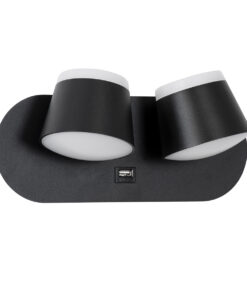 Alternative view of GloboStar® REGENCY 61376 Μοντέρνο Φωτιστικό Τοίχου - Απλίκα Ξενοδοχείου Reading Light με Φορτιστή USB 3A LED 16W 1840lm 120° AC 220-240V IP20 Φυσικό Λευκό 4500K - Μαύρο - Μ16.5 x Π12 x Υ10cm - 3 Χρόνια Εγγύηση