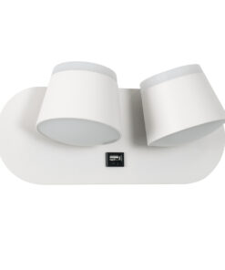 Alternative view of GloboStar® REGENCY 61377 Μοντέρνο Φωτιστικό Τοίχου - Απλίκα Ξενοδοχείου Reading Light με Φορτιστή USB 3A LED 16W 1840lm 120° AC 220-240V IP20 Φυσικό Λευκό 4500K - Λευκό - Μ16.5 x Π12 x Υ10cm - 3 Χρόνια Εγγύηση