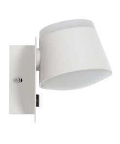 GloboStar® REGENCY 61377 Μοντέρνο Φωτιστικό Τοίχου - Απλίκα Ξενοδοχείου Reading Light με Φορτιστή USB 3A LED 16W 1840lm 120° AC 220-240V IP20 Φυσικό Λευκό 4500K - Λευκό - Μ16.5 x Π12 x Υ10cm - 3 Χρόνια Εγγύηση 14 61377 4