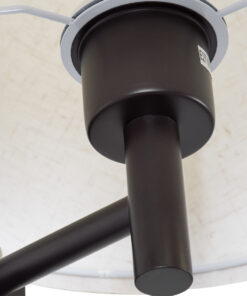 GloboStar® ROULETTE-R 61381 Μοντέρνο Φωτιστικό Τοίχου - Απλίκα Ξενοδοχείου Bed Side LED 3W 360lm & 1 x E27 36° & 360° AC 220-240V - Reading Up/Down Light - Φορτιστής USB 3A - Μ22 x Π23.5 x Υ37cm - Φυσικό Λευκό 4500K - Καφέ με Μπεζ Καπέλο - Σετ 2 Τεμαχίων 22 61381 8