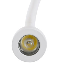 GloboStar® ROULETTE-S 61383 Μοντέρνο Φωτιστικό Τοίχου - Απλίκα Ξενοδοχείου Bed Side LED 3W 360lm & 1 x E27 36° & 360° AC 220-240V - Reading Up/Down Light - Φορτιστής USB 3A - Μ17 x Π20 x Υ37cm - Φυσικό Λευκό 4500K - Λευκό με Μπεζ Καπέλο - Σετ 2 Τεμαχίων 21 61383 7