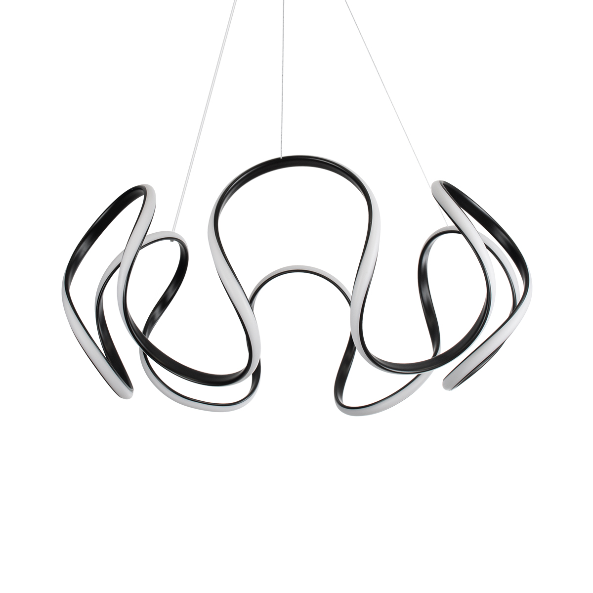 GLOBOSTAR® TARANTULA 61394 Μοντέρνο Κρεμαστό Φωτιστικό Οροφής LED 120W 13440lm 300° AC 220-240V IP20 Ρυθμιζόμενο Λευκό CCT με Χειριστήριο από 2700K έως 6000K Dimmable - Lumileds SMD Chip - Μαύρο - Μ78 x Π78 x Υ31.5cm - 3 Χρόνια Εγγύηση 5 GLOBOSTAR® TARANTULA 61394 Μοντέρνο Κρεμαστό Φωτιστικό Οροφής LED 120W 13440lm 300° AC 220-240V IP20 Ρυθμιζόμενο Λευκό CCT με Χειριστήριο από 2700K έως 6000K Dimmable - Lumileds SMD Chip - Μαύρο - Μ78 x Π78 x Υ31.5cm - 3 Χρόνια Εγγύηση - Image 3