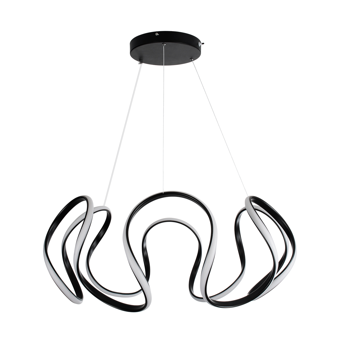 GLOBOSTAR® TARANTULA 61394 Μοντέρνο Κρεμαστό Φωτιστικό Οροφής LED 120W 13440lm 300° AC 220-240V IP20 Ρυθμιζόμενο Λευκό CCT με Χειριστήριο από 2700K έως 6000K Dimmable - Lumileds SMD Chip - Μαύρο - Μ78 x Π78 x Υ31.5cm - 3 Χρόνια Εγγύηση 6 GLOBOSTAR® TARANTULA 61394 Μοντέρνο Κρεμαστό Φωτιστικό Οροφής LED 120W 13440lm 300° AC 220-240V IP20 Ρυθμιζόμενο Λευκό CCT με Χειριστήριο από 2700K έως 6000K Dimmable - Lumileds SMD Chip - Μαύρο - Μ78 x Π78 x Υ31.5cm - 3 Χρόνια Εγγύηση - Image 4