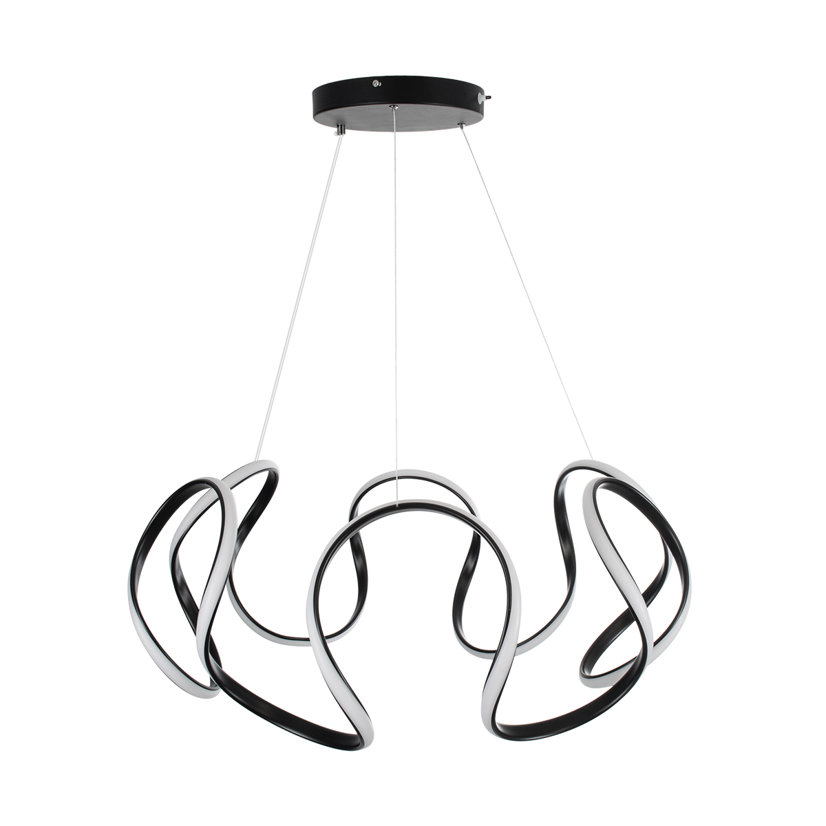 GLOBOSTAR® TARANTULA 61394 Μοντέρνο Κρεμαστό Φωτιστικό Οροφής LED 120W 13440lm 300° AC 220-240V IP20 Ρυθμιζόμενο Λευκό CCT με Χειριστήριο από 2700K έως 6000K Dimmable - Lumileds SMD Chip - Μαύρο - Μ78 x Π78 x Υ31.5cm - 3 Χρόνια Εγγύηση 8 GLOBOSTAR® TARANTULA 61394 Μοντέρνο Κρεμαστό Φωτιστικό Οροφής LED 120W 13440lm 300° AC 220-240V IP20 Ρυθμιζόμενο Λευκό CCT με Χειριστήριο από 2700K έως 6000K Dimmable - Lumileds SMD Chip - Μαύρο - Μ78 x Π78 x Υ31.5cm - 3 Χρόνια Εγγύηση - Image 6