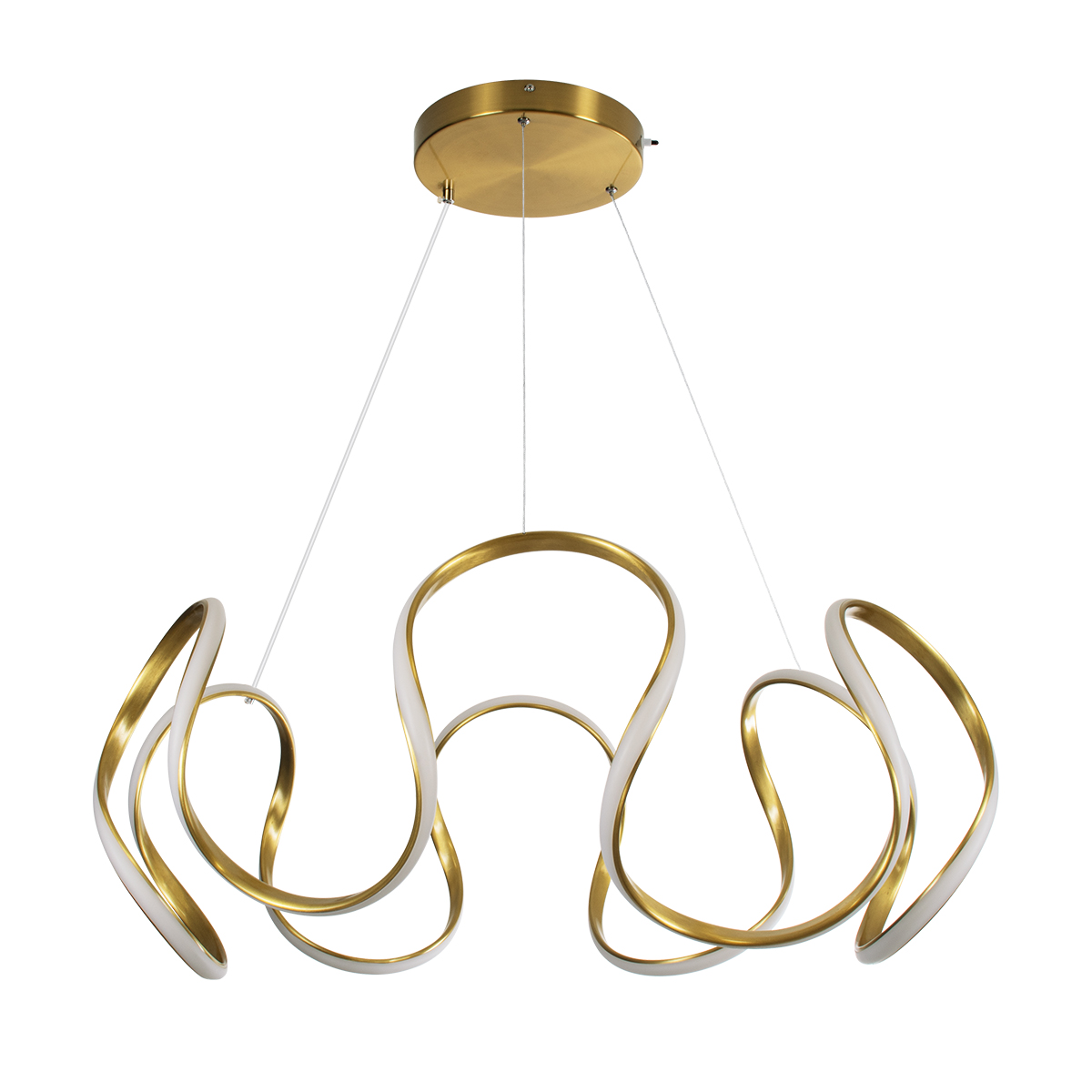 GLOBOSTAR® TARANTULA 61396 Μοντέρνο Κρεμαστό Φωτιστικό Οροφής LED 120W 13440lm 300° AC 220-240V IP20 Ρυθμιζόμενο Λευκό CCT με Χειριστήριο από 2700K έως 6000K Dimmable - Lumileds SMD Chip - Χρυσό Βούρτσας - Μ78 x Π78 x Υ31.5cm - 3 Χρόνια Εγγύηση 4 GLOBOSTAR® TARANTULA 61396 Μοντέρνο Κρεμαστό Φωτιστικό Οροφής LED 120W 13440lm 300° AC 220-240V IP20 Ρυθμιζόμενο Λευκό CCT με Χειριστήριο από 2700K έως 6000K Dimmable - Lumileds SMD Chip - Χρυσό Βούρτσας - Μ78 x Π78 x Υ31.5cm - 3 Χρόνια Εγγύηση - Image 2