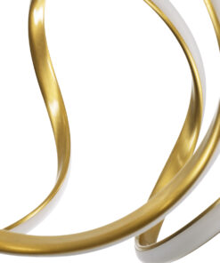 GLOBOSTAR® TARANTULA 61396 Μοντέρνο Κρεμαστό Φωτιστικό Οροφής LED 120W 13440lm 300° AC 220-240V IP20 Ρυθμιζόμενο Λευκό CCT με Χειριστήριο από 2700K έως 6000K Dimmable - Lumileds SMD Chip - Χρυσό Βούρτσας - Μ78 x Π78 x Υ31.5cm - 3 Χρόνια Εγγύηση 21 61396 7