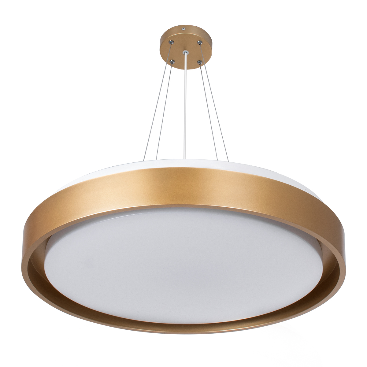 GLOBOSTAR® BARCHETTA 61399-P Μοντέρνο Κρεμαστό Φωτιστικό Οροφής LED 72W 8306lm 120° AC 220-240V IP20 Ρυθμιζόμενο Λευκό CCT με Χειριστήριο από 2700K έως 6000K Dimmable - Lumileds SMD Chip - Χρυσό - Μ48 x Π48 x Υ8.2cm - 3 Χρόνια Εγγύηση 4 GLOBOSTAR® BARCHETTA 61399-P Μοντέρνο Κρεμαστό Φωτιστικό Οροφής LED 72W 8306lm 120° AC 220-240V IP20 Ρυθμιζόμενο Λευκό CCT με Χειριστήριο από 2700K έως 6000K Dimmable - Lumileds SMD Chip - Χρυσό - Μ48 x Π48 x Υ8.2cm - 3 Χρόνια Εγγύηση - Image 2