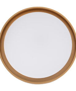 GLOBOSTAR® BARCHETTA 61399-P Μοντέρνο Κρεμαστό Φωτιστικό Οροφής LED 72W 8306lm 120° AC 220-240V IP20 Ρυθμιζόμενο Λευκό CCT με Χειριστήριο από 2700K έως 6000K Dimmable - Lumileds SMD Chip - Χρυσό - Μ48 x Π48 x Υ8.2cm - 3 Χρόνια Εγγύηση 27 61399 9 p