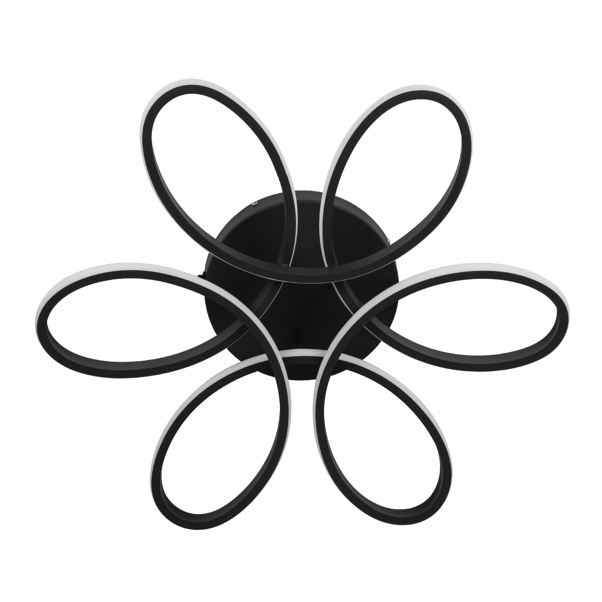 GLOBOSTAR® MARGARET 61400 Μοντέρνο Φωτιστικό Οροφής LED 54W 6210lm 360° AC 220-240V IP20 Ρυθμιζόμενο Λευκό CCT με Χειριστήριο από 2700K έως 6000K Dimmable - Lumileds SMD Chip - Μαύρο Ματ - Μ57 x Π57 x Υ12cm - 3 Χρόνια Εγγύηση 5 GLOBOSTAR® MARGARET 61400 Μοντέρνο Φωτιστικό Οροφής LED 54W 6210lm 360° AC 220-240V IP20 Ρυθμιζόμενο Λευκό CCT με Χειριστήριο από 2700K έως 6000K Dimmable - Lumileds SMD Chip - Μαύρο Ματ - Μ57 x Π57 x Υ12cm - 3 Χρόνια Εγγύηση - Image 3