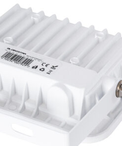 GloboStar® ATLAS 61409 Επαγγελματικός Προβολέας LED 20W 2300lm 120° AC 220-240V - Αδιάβροχος IP67 - Μ12 x Π2.5 x Υ9.5cm - Λευκό - Θερμό Λευκό 2700K - LUMILEDS Chips - TÜV Rheinland Certified - 5 Years Warranty 14 61409 7