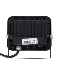 GloboStar® ATLAS 61411 Επαγγελματικός Προβολέας LED 20W 2400lm 120° AC 220-240V - Αδιάβροχος IP67 - Μ12 x Π2.5 x Υ9.5cm - Μαύρο - Φυσικό Λευκό 4500K - LUMILEDS Chips - TÜV Rheinland Certified - 5 Years Warranty 12 61411 5