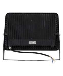 GloboStar® ATLAS 61430 Επαγγελματικός Προβολέας LED 150W 17250lm 120° AC 220-240V - Αδιάβροχος IP67 - Μ32 x Π4 x Υ23cm - Μαύρο - Θερμό Λευκό 2700K - LUMILEDS Chips - TÜV Rheinland Certified - 5 Years Warranty 12 61430 5