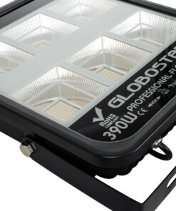 GloboStar® TITAN 61435 Επαγγελματικός Προβολέας για Γήπεδα Tennis & Ποδοσφαίρου 5x5 LED 390W 48750lm 60°x90° FishEye AC 220-240V - Αδιάβροχος IP67 - Μ32 x Π8 x Υ35cm - Μαύρο - Φυσικό Λευκό 5000K - LUMILEDS Chips - TÜV Rheinland Certified - 5 Χρόνια Εγγύηση 12 61435 6