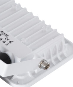 GloboStar® AURORA 61438 Επαγγελματικός Προβολέας LED 20W 2500lm 120° AC 220-240V με Ενσωματωμένο Ρυθμιζόμενο Αισθητήρα Κίνησης PIR - Αδιάβροχος IP67 - Μ12 x Π5 x Υ14.5cm - Λευκό - Ψυχρό Λευκό 6000K - LUMILEDS Chips - TÜV Rheinland Certified - 3 Years Warranty 16 61438 8