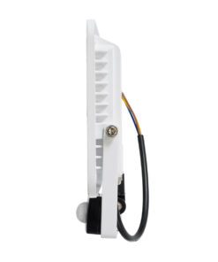 GloboStar® AURORA 61442 Επαγγελματικός Προβολέας LED 50W 6250lm 120° AC 220-240V με Ενσωματωμένο Ρυθμιζόμενο Αισθητήρα Κίνησης PIR - Αδιάβροχος IP67 - Μ21 x Π5 x Υ21cm - Λευκό - Ψυχρό Λευκό 6000K - LUMILEDS Chips - TÜV Rheinland Certified - 3 Years Warranty 12 61442 4