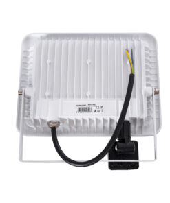 GloboStar® AURORA 61442 Επαγγελματικός Προβολέας LED 50W 6250lm 120° AC 220-240V με Ενσωματωμένο Ρυθμιζόμενο Αισθητήρα Κίνησης PIR - Αδιάβροχος IP67 - Μ21 x Π5 x Υ21cm - Λευκό - Ψυχρό Λευκό 6000K - LUMILEDS Chips - TÜV Rheinland Certified - 3 Years Warranty 13 61442 5