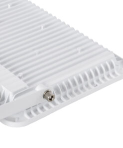 GloboStar® AURORA 61444 Επαγγελματικός Προβολέας LED 100W 12500lm 120° AC 220-240V με Ενσωματωμένο Ρυθμιζόμενο Αισθητήρα Κίνησης PIR - Αδιάβροχος IP67 - Μ25 x Π6.5 x Υ27.5cm - Λευκό - Ψυχρό Λευκό 6000K - LUMILEDS Chips - TÜV Rheinland Certified - 3 Years Warranty 16 61444 8