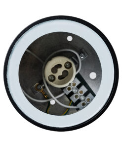 GloboStar® MARETTI 61445 Επιφανειακό Στρόγγυλο Φωτιστικό Σποτ με Ντουί 1 x GU10 VDE Certified AC 220-240V Αδιάβροχο IP65 - Σώμα Αλουμινίου & Υψηλής Αντοχής Tempered Glass - Φ9 x Υ9cm - Μαύρο Ματ - 5 Χρόνια Εγγύηση 15 61445 6