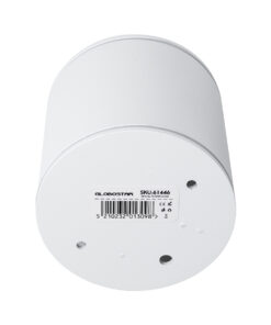 GloboStar® MARETTI 61446 Επιφανειακό Στρόγγυλο Φωτιστικό Σποτ με Ντουί 1 x GU10 VDE Certified AC 220-240V Αδιάβροχο IP65 - Σώμα Αλουμινίου & Υψηλής Αντοχής Tempered Glass - Φ9 x Υ9cm - Λευκό Ματ - 5 Χρόνια Εγγύηση 16 61446 7