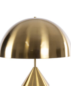 GloboStar® URANUS-L 61459 Μοντέρνο Επιτραπέζιο Φωτιστικό Πορτατίφ Δίφωτο 2 x E27 IP20 Χρυσό & Λευκό Μέταλλο - Μ50 x Π50 x Υ77cm 13 61459 6