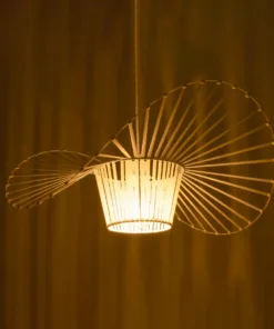 GLOBOSTAR® LUMINOVA 61465 Μοντέρνο Κρεμαστό Φωτιστικό Οροφής με Ντουί 1 x E27 AC 220-240V IP20 - Λευκό - Μ60 x Π60 x Υ25cm 11 61465 3