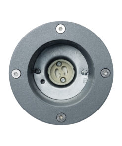 GloboStar® GARDELINI 61482 Καρφωτό Κινούμενο Φωτιστικό Σποτ Κήπου με Ντουί 1 x GU10 VDE Certified AC 220-240V Αδιάβροχο IP65 - Σώμα Αλουμινίου & Υψηλής Αντοχής Tempered Glass & Μ40cm VDE Καλώδιο Σύνδεσης - Φ10 x Υ30cm - Γκρι Ανθρακί - 5 Χρόνια Εγγύηση 15 61482 5