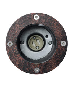 GloboStar® GARDELINI 61484 Καρφωτό Κινούμενο Φωτιστικό Σποτ Κήπου με Ντουί 1 x GU10 VDE Certified AC 220-240V Αδιάβροχο IP65 - Σώμα Αλουμινίου & Υψηλής Αντοχής Tempered Glass & Μ40cm VDE Καλώδιο Σύνδεσης - Φ10 x Υ30cm - Καφέ Εφέ Σκουριάς - 5 Χρόνια Εγγύηση 15 61484 5