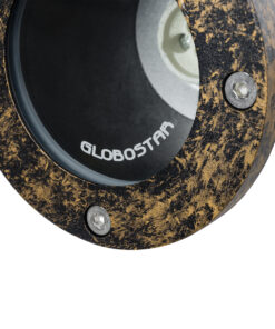 GloboStar® GARDELINI 61485 Καρφωτό Κινούμενο Φωτιστικό Σποτ Κήπου με Ντουί 1 x GU10 VDE Certified AC 220-240V Αδιάβροχο IP65 - Σώμα Αλουμινίου & Υψηλής Αντοχής Tempered Glass & Μ40cm VDE Καλώδιο Σύνδεσης - Φ10 x Υ30cm - Χρυσό Εφέ Σκουριάς - 5 Χρόνια Εγγύηση 17 61485 7