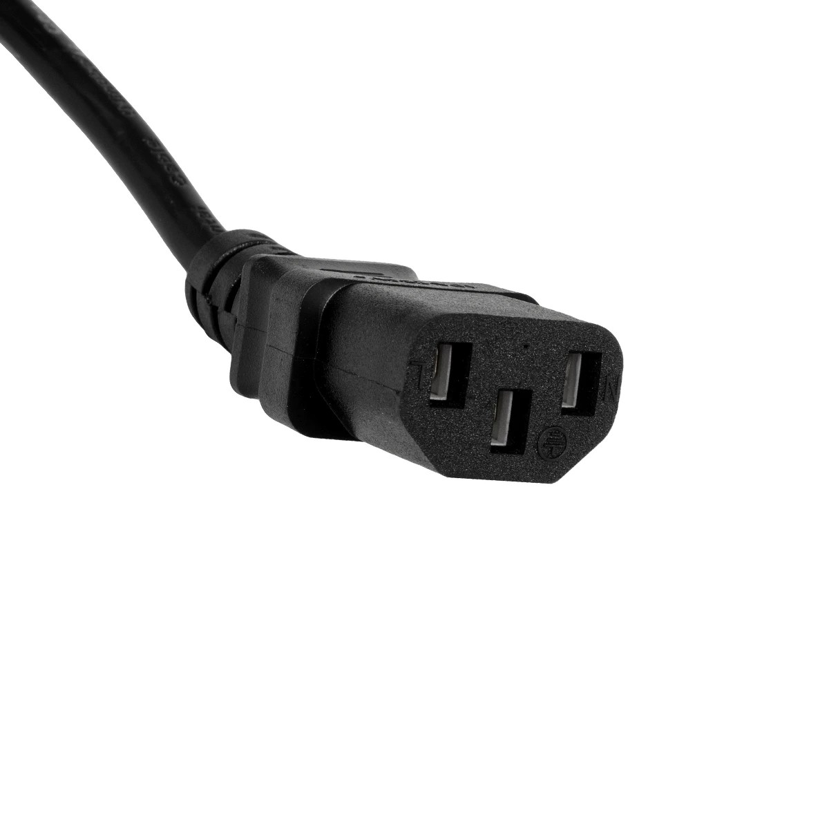 GLOBOSTAR® PLUGA 61498 Καλώδιο Τροφοδοσίας C13 με Πλάγια Πρίζα Schuko 250V 10A max 1.5m - 3*0.75mm2 - Μαύρο - Μ150 x Π3.6 x Υ3.6cm 4 GLOBOSTAR® PLUGA 61498 Καλώδιο Τροφοδοσίας C13 με Πλάγια Πρίζα Schuko 250V 10A max 1.5m - 3*0.75mm2 - Μαύρο - Μ150 x Π3.6 x Υ3.6cm - Image 3