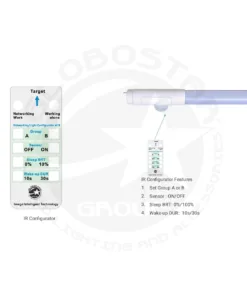 GLOBOSTAR® PARKING 61499 120cm Λάμπα T8 G13 Τύπου Φθορίου Τεχνολογίας Smart Group Linkable Control System 2.4Ghz με Αισθητήρα Κίνησης Microwave LED 16W 2000lm 220° AC 220-240V IP20 - Ψυχρό Λευκό 6000K - LUMILEDs SMD Chip - Λευκό Γαλακτερό Γυαλί - Μ120 x Π3 x Υ4.7cm - 3 Χρόνια Εγγύηση 12 61499 5