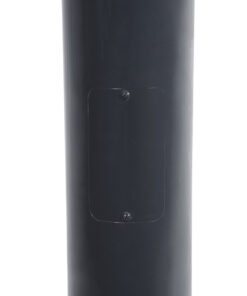 GloboStar® CANCUN 61509 Urban Light Φωτιστικό Πάρκου - Πλατείας - Κήπου Ύψους 2 μέτρων LED 40W 5440lm 60° AC100-240VAC IP67 IK09 - D15.5 x H200cm - Anthracite Grey - Φυσικό Λευκό 4000K - LUMILEDS - MEAN WELL DRIVER - 5 Years Warranty 16 61509 5