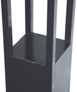 GloboStar® MONTERREY 61511 Urban Light Φωτιστικό Πάρκου - Πλατείας - Κήπου Ύψους 2 μέτρων LED 40W 5440lm 60° AC100-240VAC IP67 IK09 - Μ20 x Π20 x Υ200cm - Anthracite Grey - Φυσικό Λευκό 4000K - LUMILEDS - MEAN WELL DRIVER - 5 Years Warranty 17 61511 5