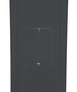 GloboStar® MONTERREY 61511 Urban Light Φωτιστικό Πάρκου - Πλατείας - Κήπου Ύψους 2 μέτρων LED 40W 5440lm 60° AC100-240VAC IP67 IK09 - Μ20 x Π20 x Υ200cm - Anthracite Grey - Φυσικό Λευκό 4000K - LUMILEDS - MEAN WELL DRIVER - 5 Years Warranty 18 61511 6