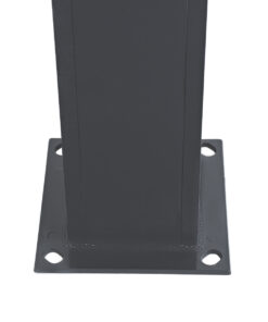 GloboStar® MONTERREY 61511 Urban Light Φωτιστικό Πάρκου - Πλατείας - Κήπου Ύψους 2 μέτρων LED 40W 5440lm 60° AC100-240VAC IP67 IK09 - Μ20 x Π20 x Υ200cm - Anthracite Grey - Φυσικό Λευκό 4000K - LUMILEDS - MEAN WELL DRIVER - 5 Years Warranty 19 61511 7