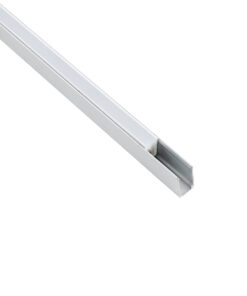 GloboStar® GloboStar® NEONPRO 61528-3M Προφίλ Αλουμινίου - Βάση Στήριξης για την NEONPRO Professional Neon Flex LED 10W/m 24VDC & 48VDC με Π6 x Υ1.2cm - Ασημί - Μ300 x Π0.8 x Υ1.3cm - Πακέτο 5 Τεμάχια των 3 Μέτρων