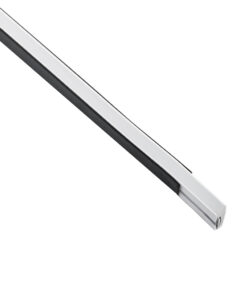 Alternative view of GloboStar® NEONPRO 61529-3M  Προφίλ Αλουμινίου - Βάση Στήριξης για την NEONPRO Professional Neon Flex LED 10W/m 24VDC & 48VDC με Π6 x Υ1.2cm - Μαύρο - Μ300 x Π0.8 x Υ1.3cm - Πακέτο 5 Τεμάχια των 3 Μέτρων