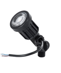 Alternative view of GloboStar® GARDENINI 61543 Καρφωτό Φωτιστικό Σποτ Κήπου LED 5W 650lm 38° DC 24V IP68 Υψηλής Αντοχής ABS IK06 Φ5.5 x Υ13.5cm - Θερμό Λευκό 2700K Dimmable - Μαύρο - Bridgelux Chip - 3 Years Warranty