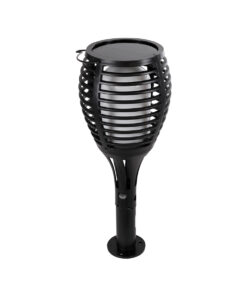 Alternative view of GloboStar® FIAMMA 61549 Αυτόνομο Ηλιακό Καρφωτό Φωτιστικό Κήπου LED SMD 2W 80lm με Ενσωματωμένη Μπαταρία 1500mAh - Φωτοβολταϊκό Πάνελ - Αισθητήρα Ημέρας-Νύχτας Φαναράκι Κήπου - Εφέ Φλόγας Διακοσμητικό - Αδιάβροχο IP65 - 1800K Φ10 x Υ55cm - 2 Χρόνια Εγγύηση