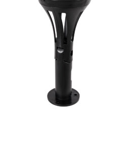 GloboStar® FIAMMA 61549 Αυτόνομο Ηλιακό Καρφωτό Φωτιστικό Κήπου LED SMD 2W 80lm με Ενσωματωμένη Μπαταρία 1500mAh - Φωτοβολταϊκό Πάνελ - Αισθητήρα Ημέρας-Νύχτας Φαναράκι Κήπου - Εφέ Φλόγας Διακοσμητικό - Αδιάβροχο IP65 - 1800K Φ10 x Υ55cm - 2 Χρόνια Εγγύηση 15 61549 8