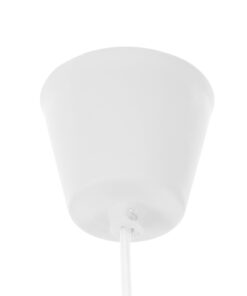 Alternative view of GLOBOSTAR® CABLITO 61550 Μοντέρνο Κρεμαστό Φωτιστικό Οροφής με Ντουί 1 x E27 AC 220-240V IP20 - Λευκό - Μ4 x Π4 x Υ110cm